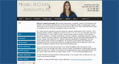 Desktop Screenshot of cohenlawfirm.com